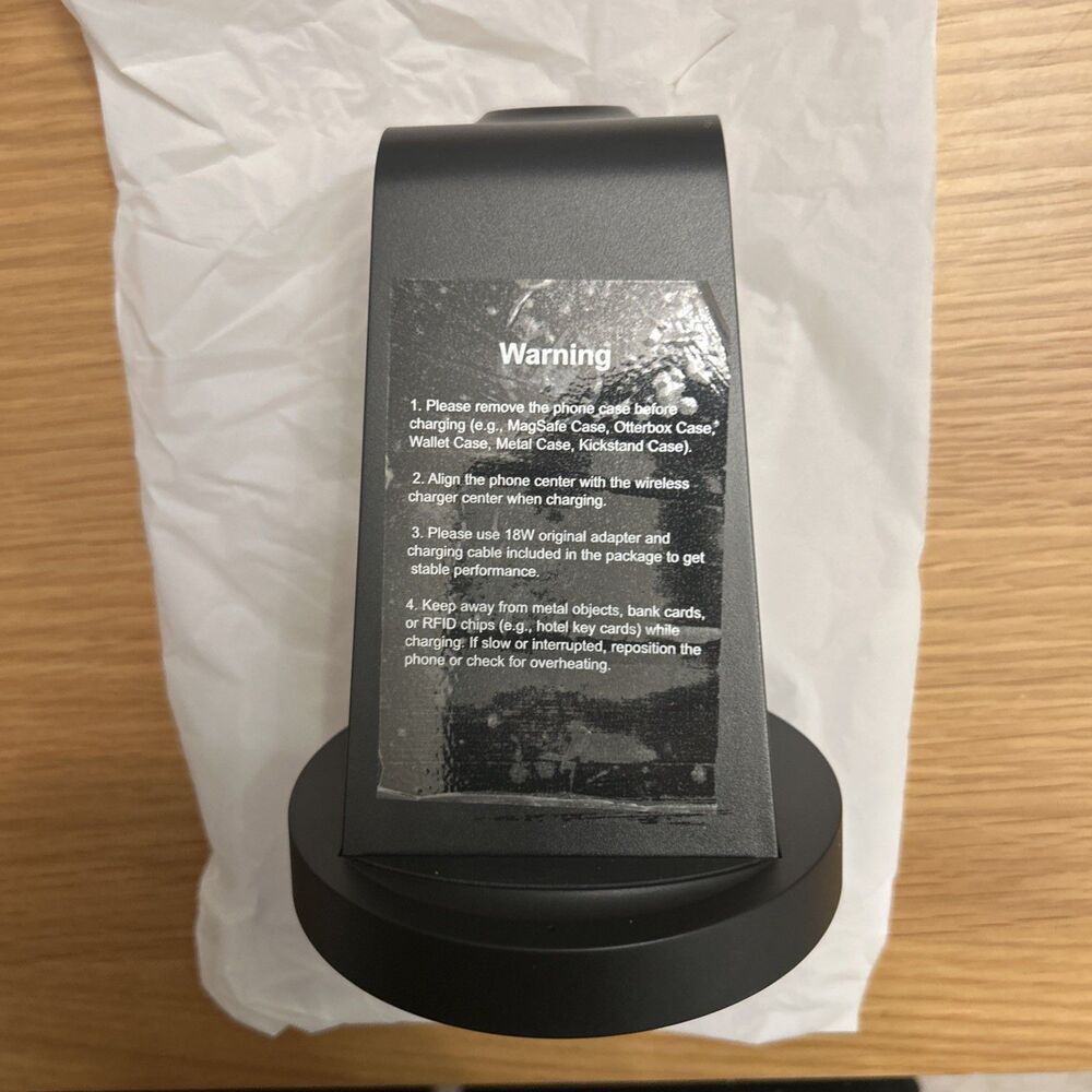 Wireless Charger for Samsung: 3 in 1 Wireless Charging Station for Samsung - Picture 7 of 12